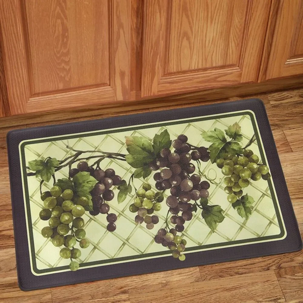 PowerSellerUSA Printed Anti Fatigue Mat, Non Slip Printed Textured Comfort